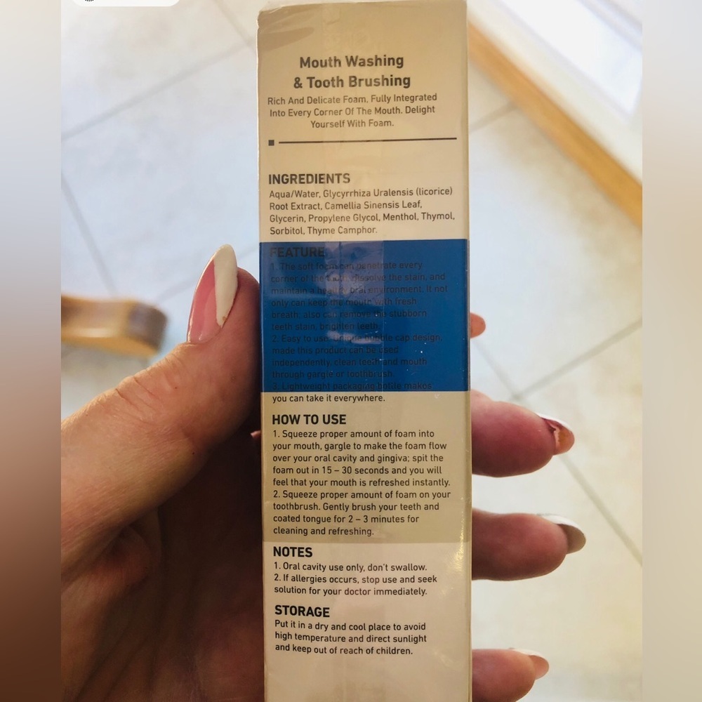 Lanbena Teeth Whitening  Mousse, Clean and Whiten Teeth, Strengthen Enamel 🆕 - Picture 5 of 8